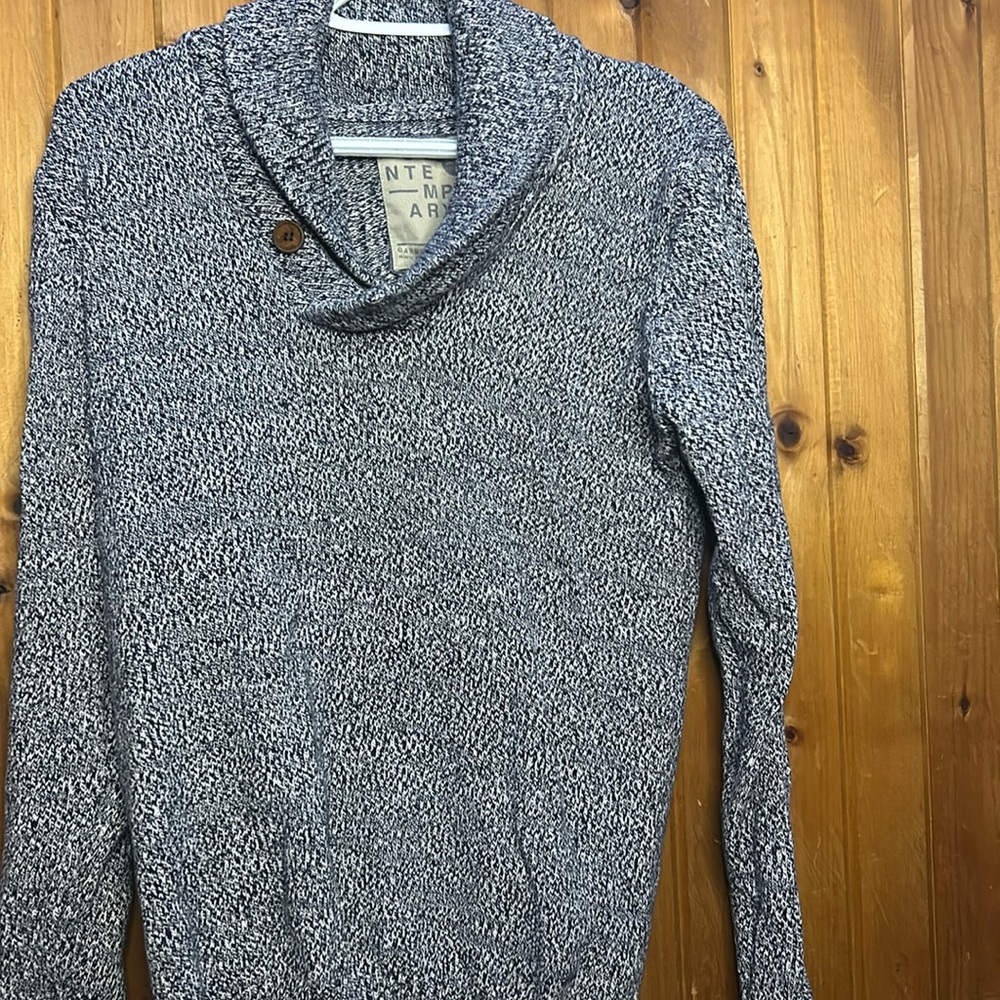 Grey contemporary sweater